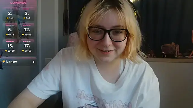 Snapshot of LolaWEI chatting on 8, 10, 2025 LolaWEI online show from 8, 10, 2025