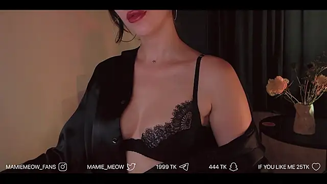 Snapshot of Mamiemeow chatting on 5, 6, 2026 Mamiemeow online show from 5, 6, 2026