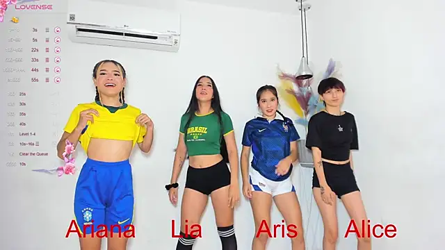 Glamorous Giirlss online show from 2, 7, 2026