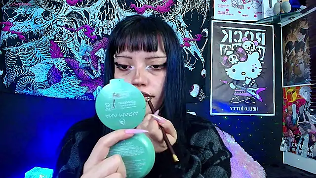 Snapshot of GothGaby chatting on 12, 11, 2025 GothGaby online show from 12, 11, 2025