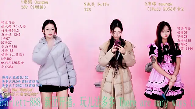 Scarlett-888 online show from 22, 12, 2025