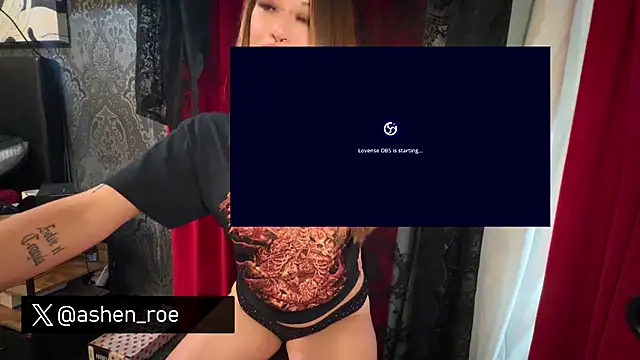 AshenRoe online show from 1, 3, 2026