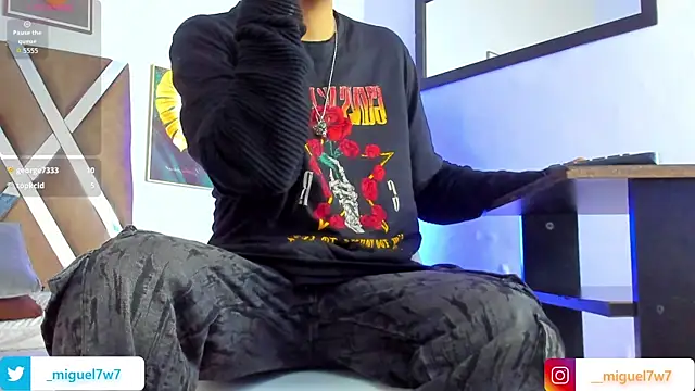   Miguel7w7 online show from 13, 1, 2026