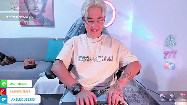 AxelRouse3 online show from 6, 4, 2026