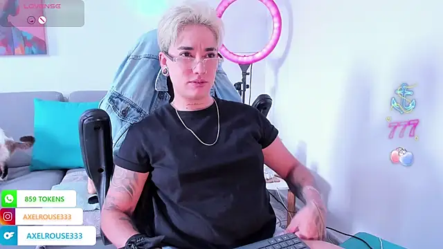 AxelRouse3 online show from 14, 4, 2026