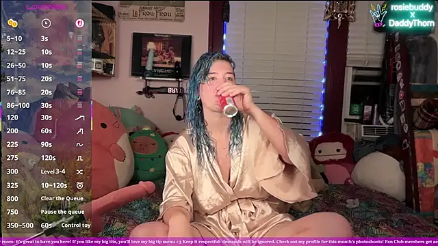 Snapshot of rosiebuddy chatting on 1, 2, 2026 rosiebuddy online show from 1, 2, 2026