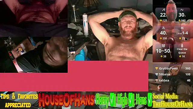 Snapshot of HouseOfHans chatting on 25, 3, 2026 HouseOfHans online show from 25, 3, 2026