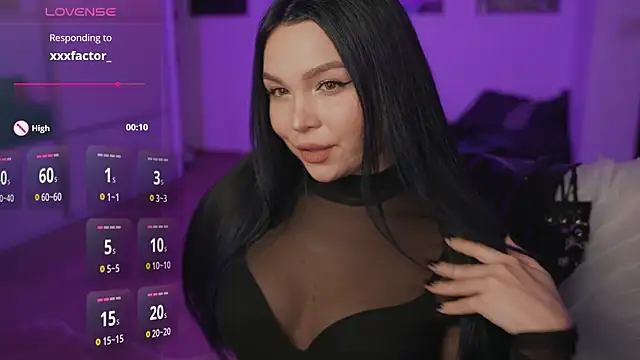 Dominatrix Alice online show from 18, 12, 2025