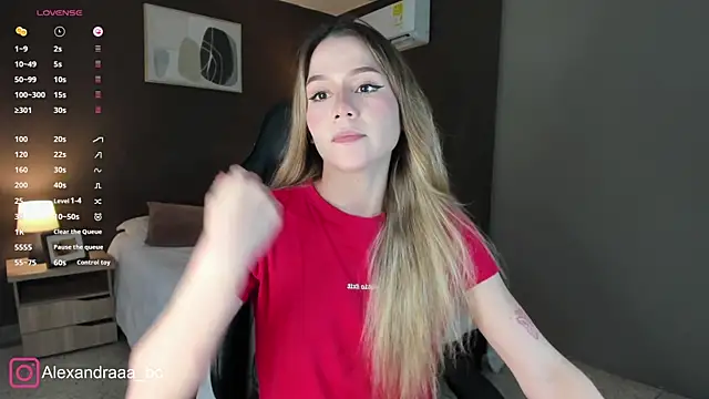 Alexandra-02 online show from 5, 1, 2026