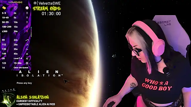 Snapshot of VelvetteSWE chatting on 30, 5, 2026 VelvetteSWE online show from 30, 5, 2026