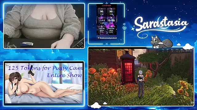 Snapshot of Sarastasia417 chatting on 17, 6, 2026 Sarastasia417 online show from 17, 6, 2026