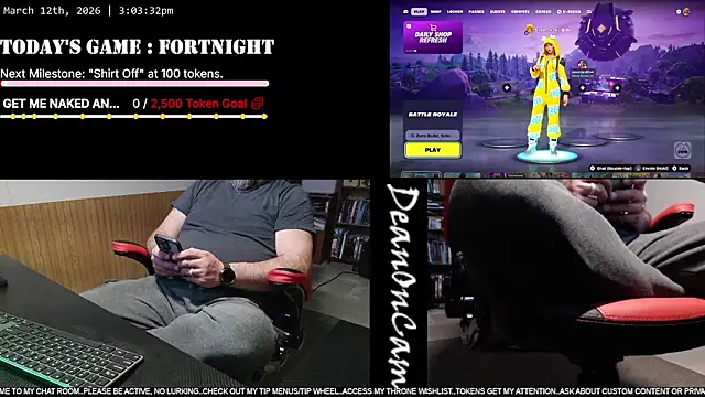 Snapshot of DeanonCam chatting on 12, 3, 2026 DeanonCam online show from 12, 3, 2026