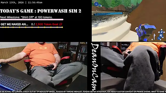 Snapshot of DeanonCam chatting on 13, 3, 2026 DeanonCam online show from 13, 3, 2026