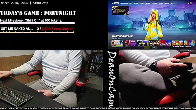 Snapshot of DeanonCam chatting on 20, 3, 2026 DeanonCam online show from 20, 3, 2026