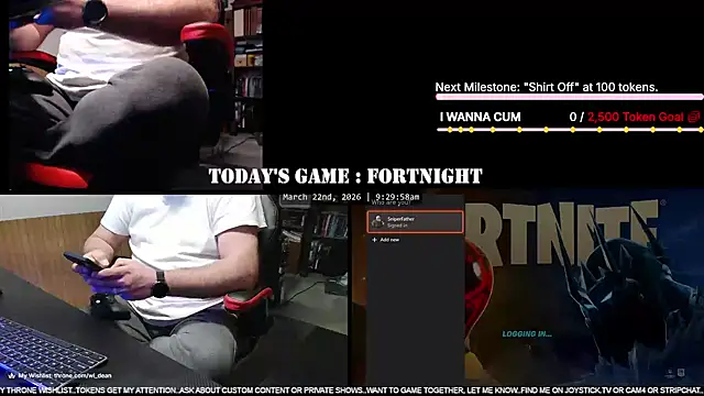 Snapshot of DeanonCam chatting on 22, 3, 2026 DeanonCam online show from 22, 3, 2026