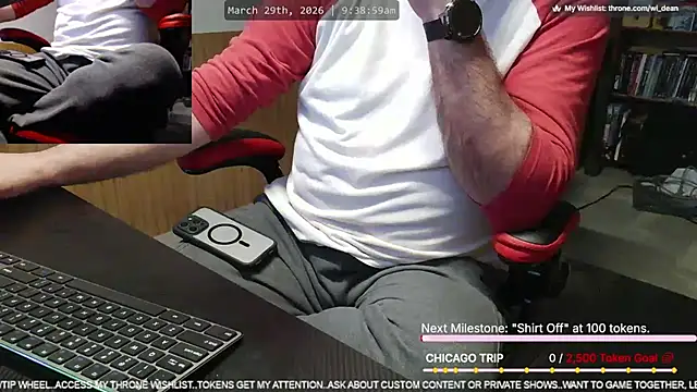 Snapshot of DeanonCam chatting on 29, 3, 2026 DeanonCam online show from 29, 3, 2026