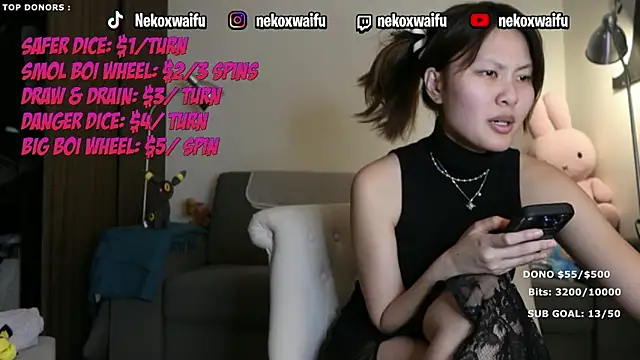 Snapshot of nekoxwaifu chatting on 20, 3, 2026 nekoxwaifu online show from 20, 3, 2026