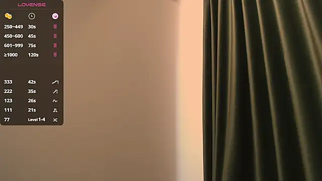 Hiaru Cutie online show from 26, 12, 2024