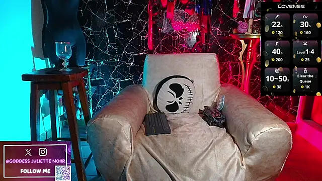GoddessJulietteNoiir online show from 11, 5, 2026