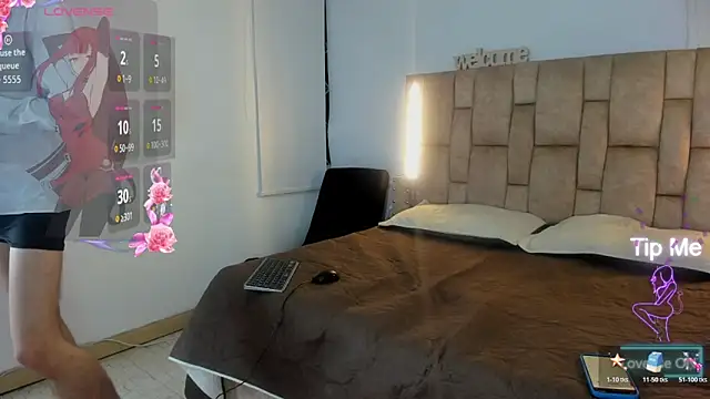 Noir Sebas online show from 4, 3, 2026