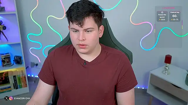 EvanCorvinx online show from 20, 2, 2026