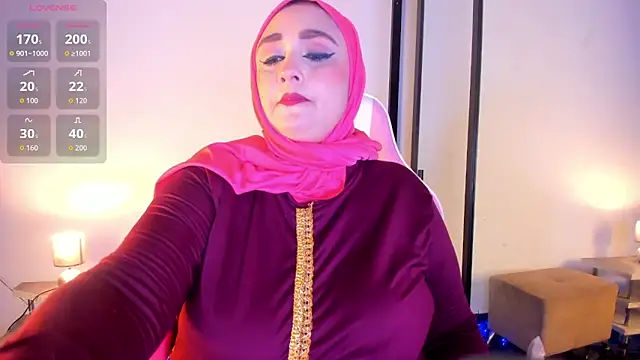 HijabiMilff online show from 16, 5, 2026