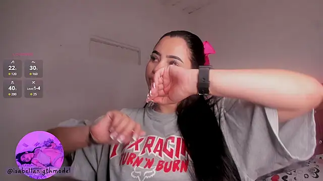 Snapshot of isabella_nigth chatting on 25, 2, 2026 isabella nigth online show from 25, 2, 2026