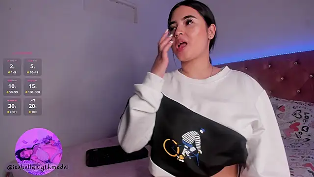 Snapshot of isabella_nigth chatting on 27, 2, 2026 isabella nigth online show from 27, 2, 2026