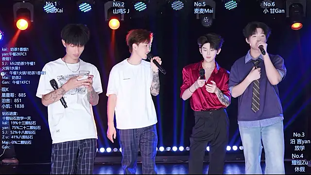 Snapshot of AOA-boy chatting on 3, 7, 2026 AOA-boy online show from 3, 7, 2026