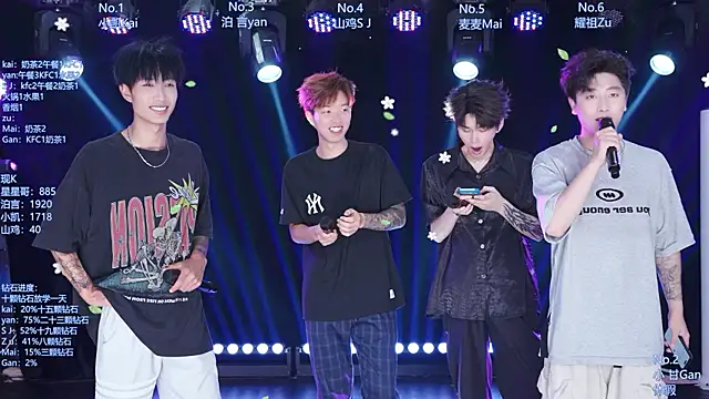 Snapshot of AOA-boy chatting on 7, 7, 2026 AOA-boy online show from 7, 7, 2026