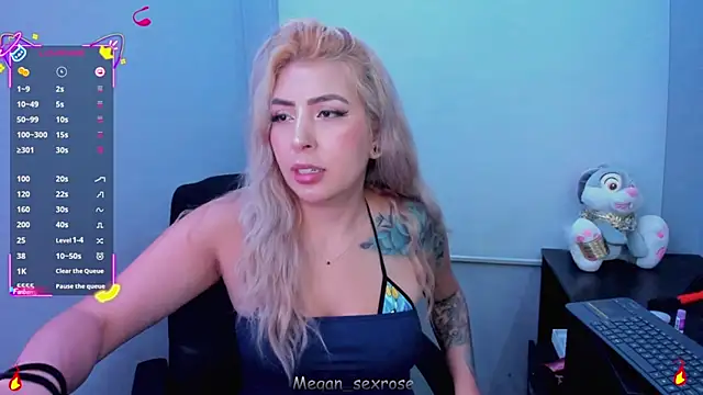 Megan sexrosse online show from 24, 3, 2026