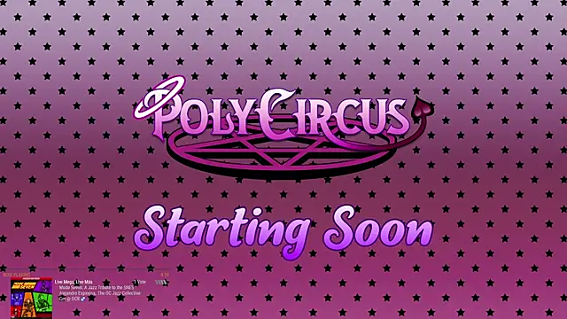 Snapshot of PolyCircus chatting on 10, 4, 2026 PolyCircus online show from 10, 4, 2026
