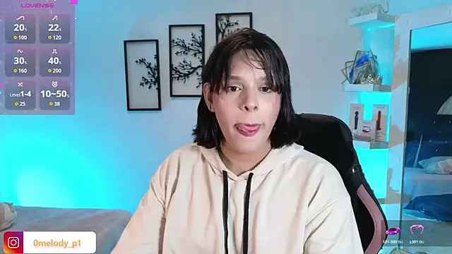 Melody p online show from 5, 8, 2026