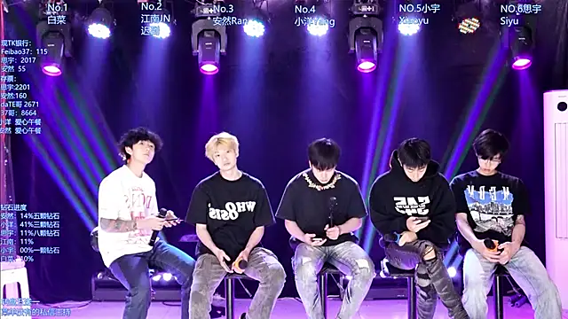 Snapshot of AOA-MIC chatting on 2, 5, 2026 AOA-MIC online show from 2, 5, 2026