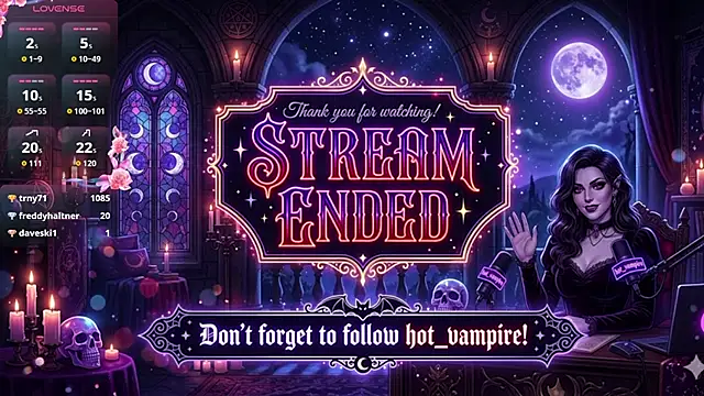 hot vampire online show from 3, 6, 2026