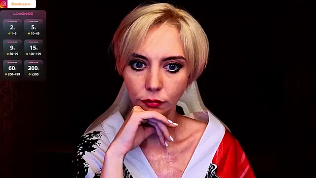 Blondice ann online show from 9, 7, 2026