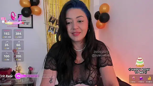 Snapshot of LauraToro_ chatting on 29, 9, 2025 LauraToro online show from 29, 9, 2025