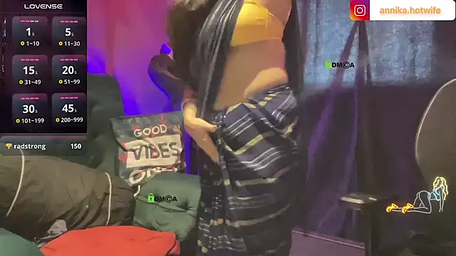 GoddessRaani online show from 18, 12, 2025