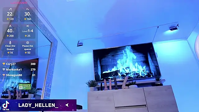 LADY HELLEN online show from 30, 1, 2025