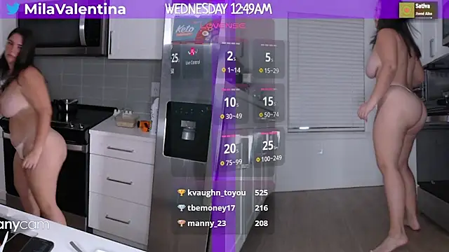MilaValentina online show from 5, 3, 2025
