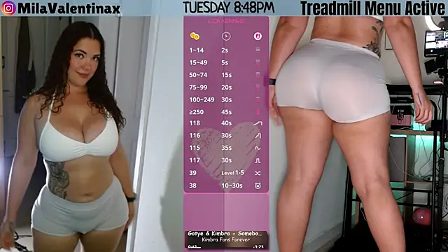 Snapshot of MilaValentina chatting on 29, 4, 2026 MilaValentina online show from 29, 4, 2026