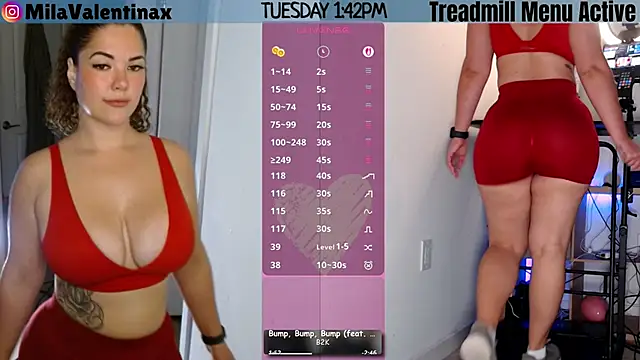 Snapshot of MilaValentina chatting on 12, 5, 2026 MilaValentina online show from 12, 5, 2026