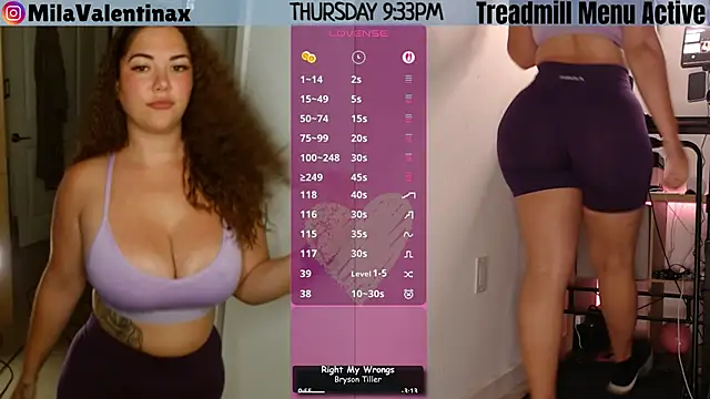 Snapshot of MilaValentina chatting on 15, 5, 2026 MilaValentina online show from 15, 5, 2026