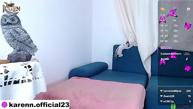 karen sofia  online show from 8, 3, 2025