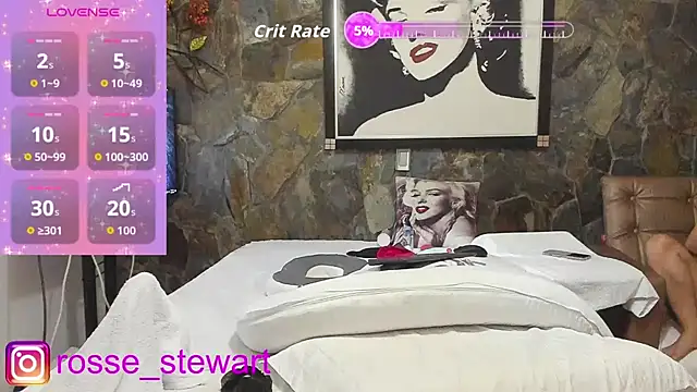 Rosse Stewart  online show from 15, 3, 2026