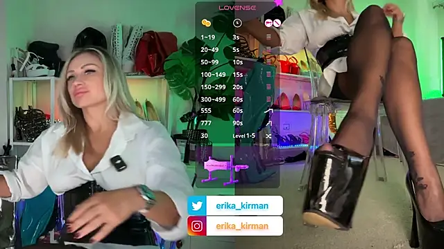 Erika Kirman online show from 26, 9, 2025