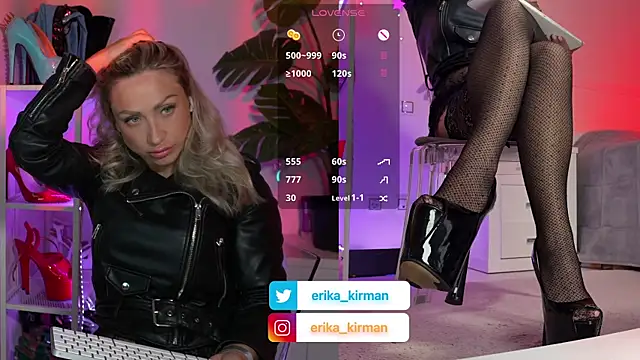 Erika Kirman online show from 12, 5, 2026