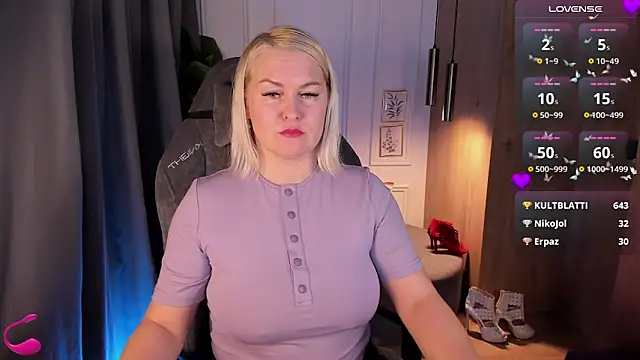 YolandaKiss online show from 22, 1, 2025