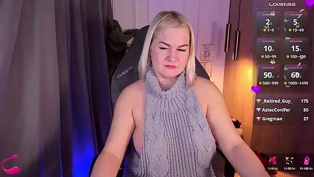 YolandaKiss online show from 6, 2, 2025