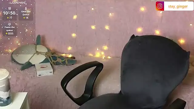 Ginger Stay online show from 13, 1, 2025